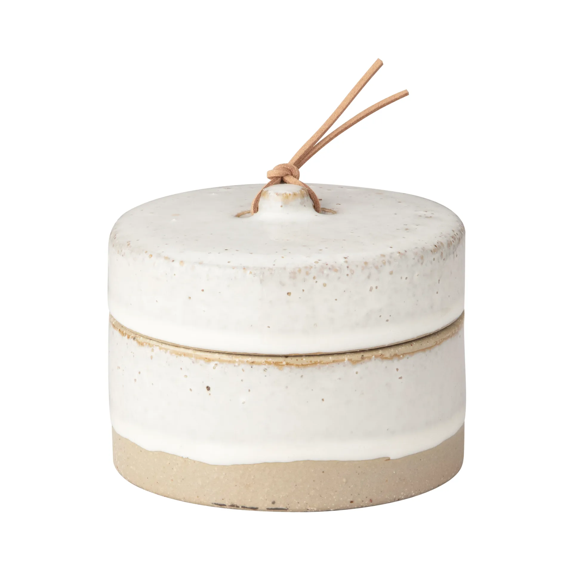 Pote com tampa Ernst natural, 8 cm ERNST