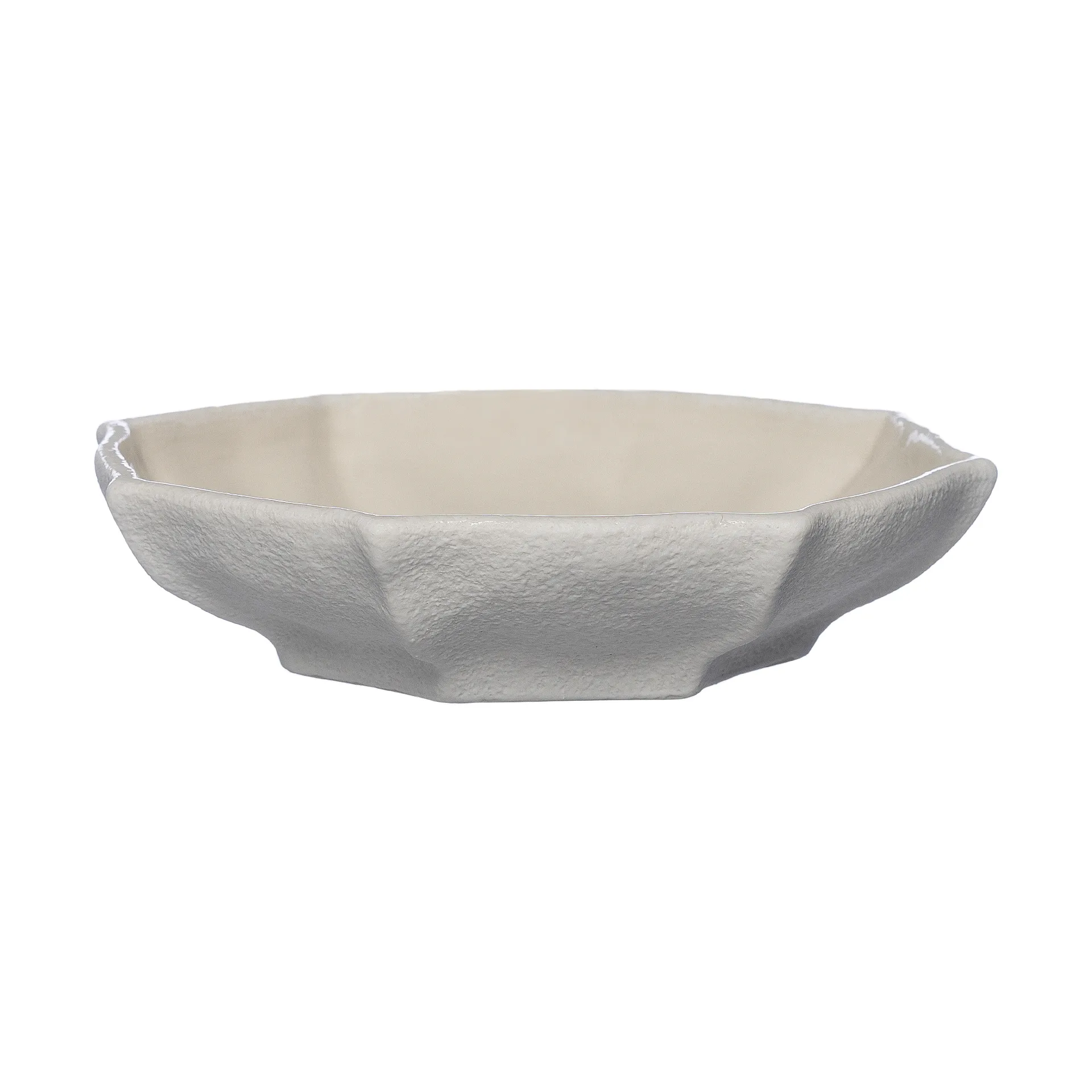 Prato de servir Ernst Ø17 cm, Natural branco ERNST