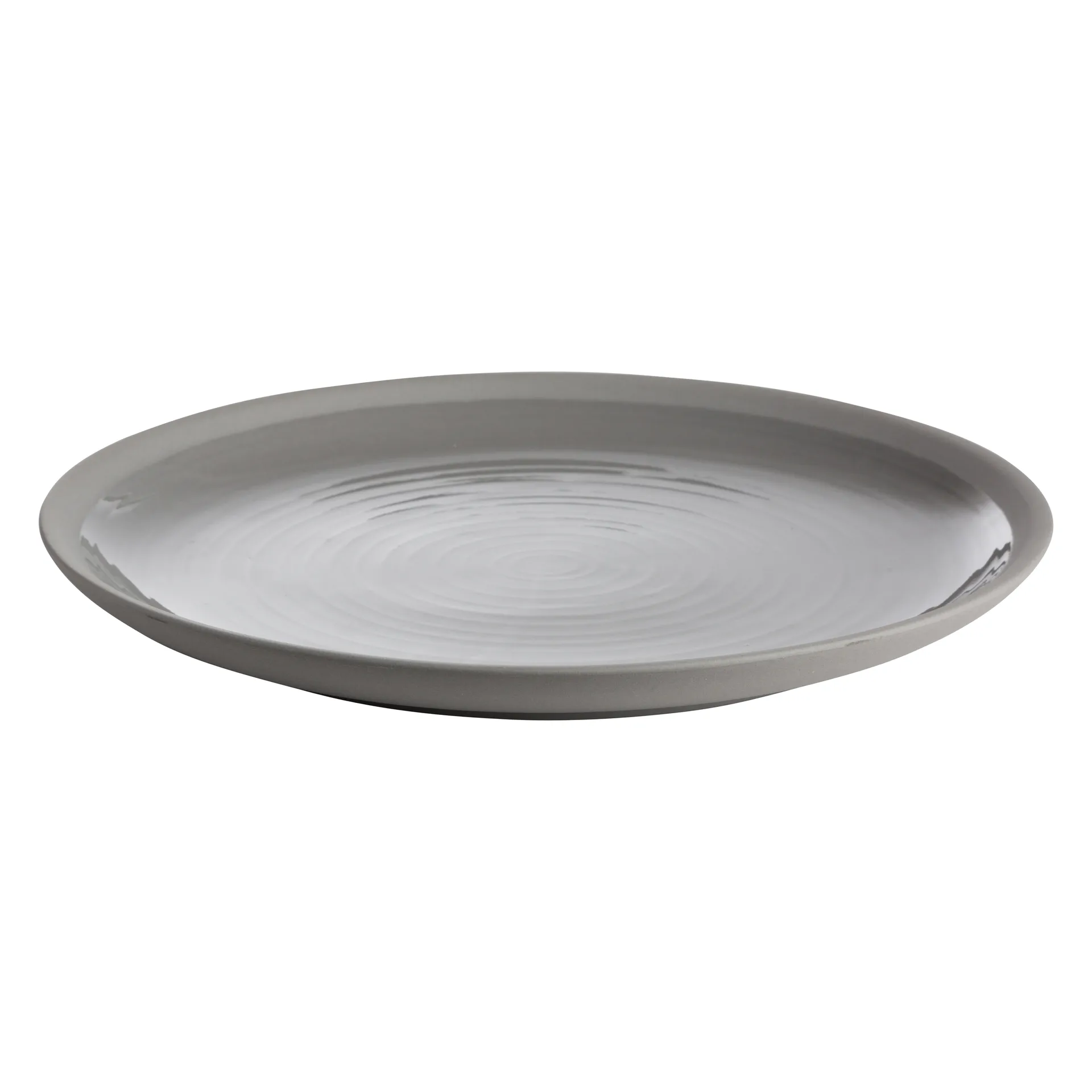 Prato stoneware Ernst 26 cm, cinza ERNST