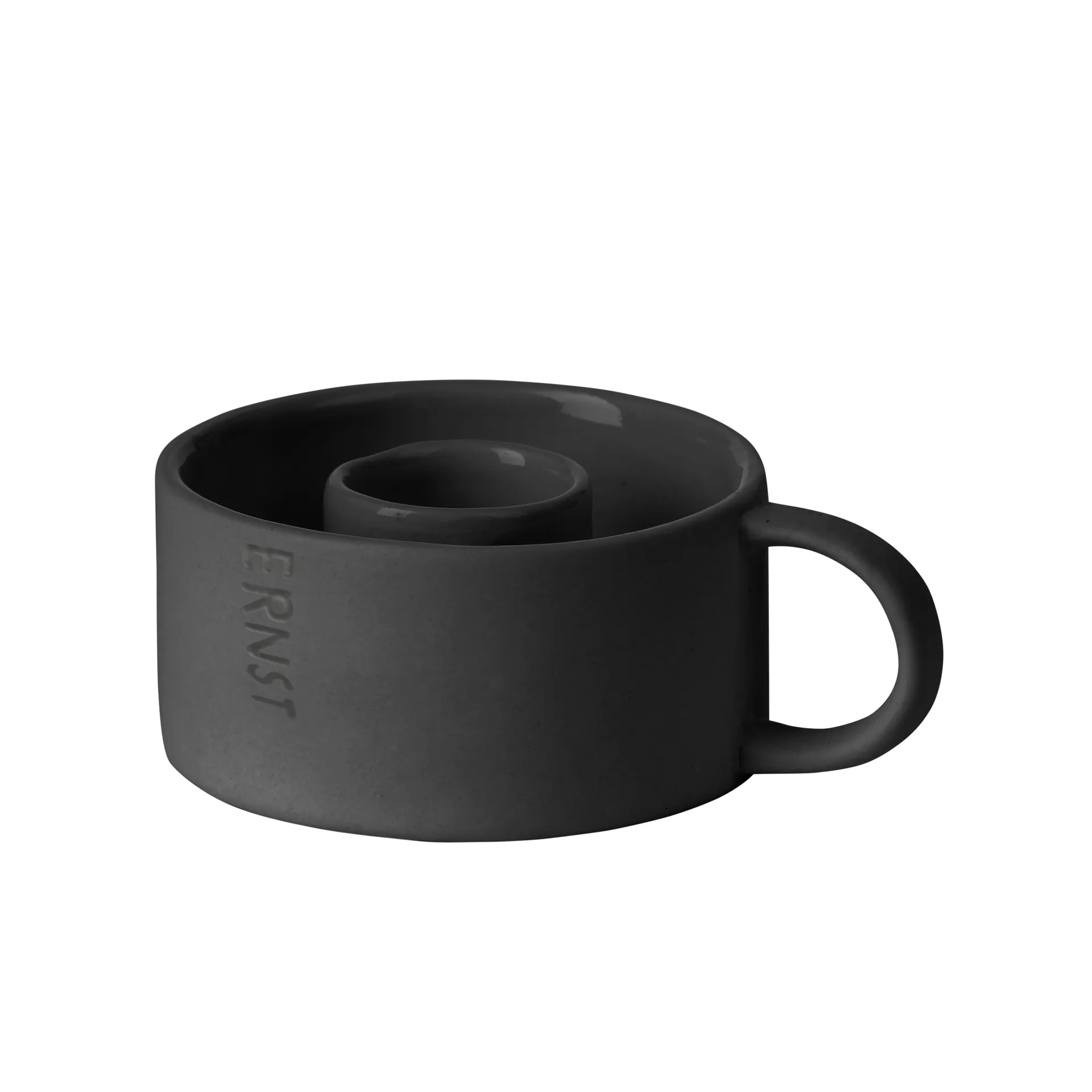 Suporte de velas com pega Ernst, dark grey ERNST