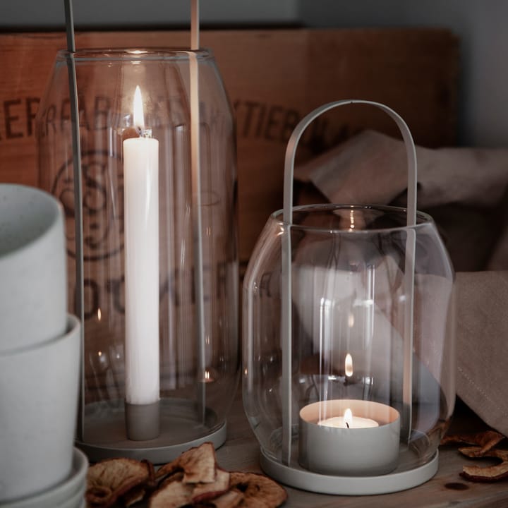 Suporte de velas Ernst 22 cm, bege ERNST