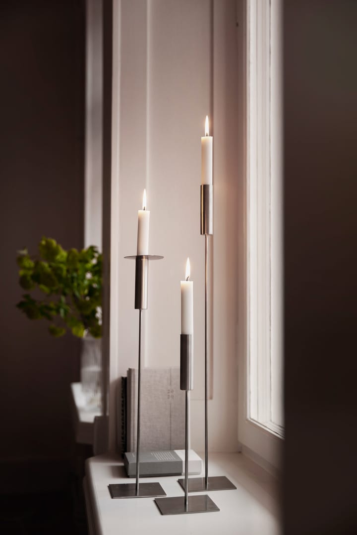 Suporte de velas Ernst 45 cm, Metal escovado  ERNST