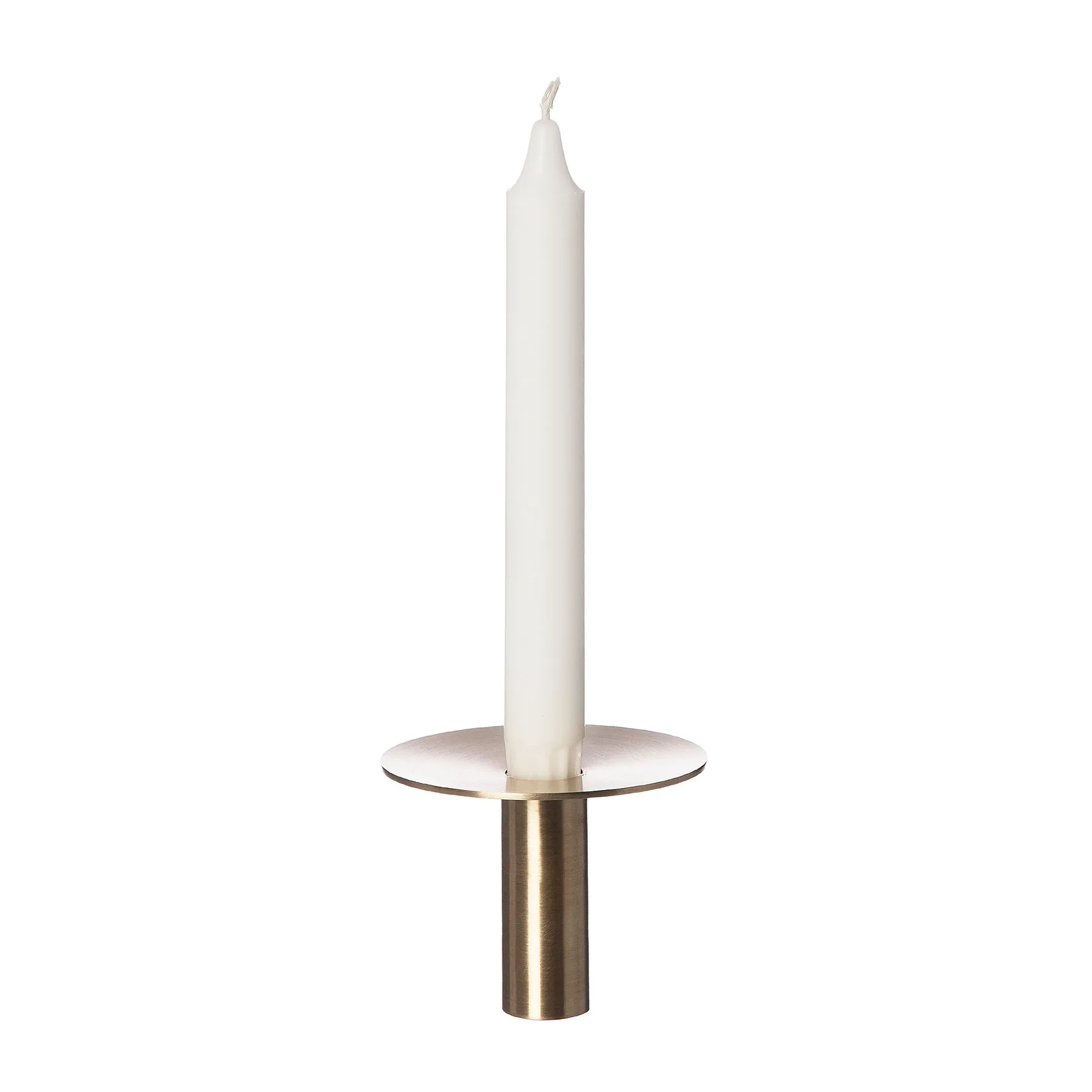 Suporte de velas Ernst Ø9,2 cm latão, 7 cm ERNST