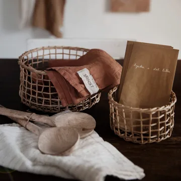 Talheres de salada em madeira de mangueira - 2 peças - ERNST