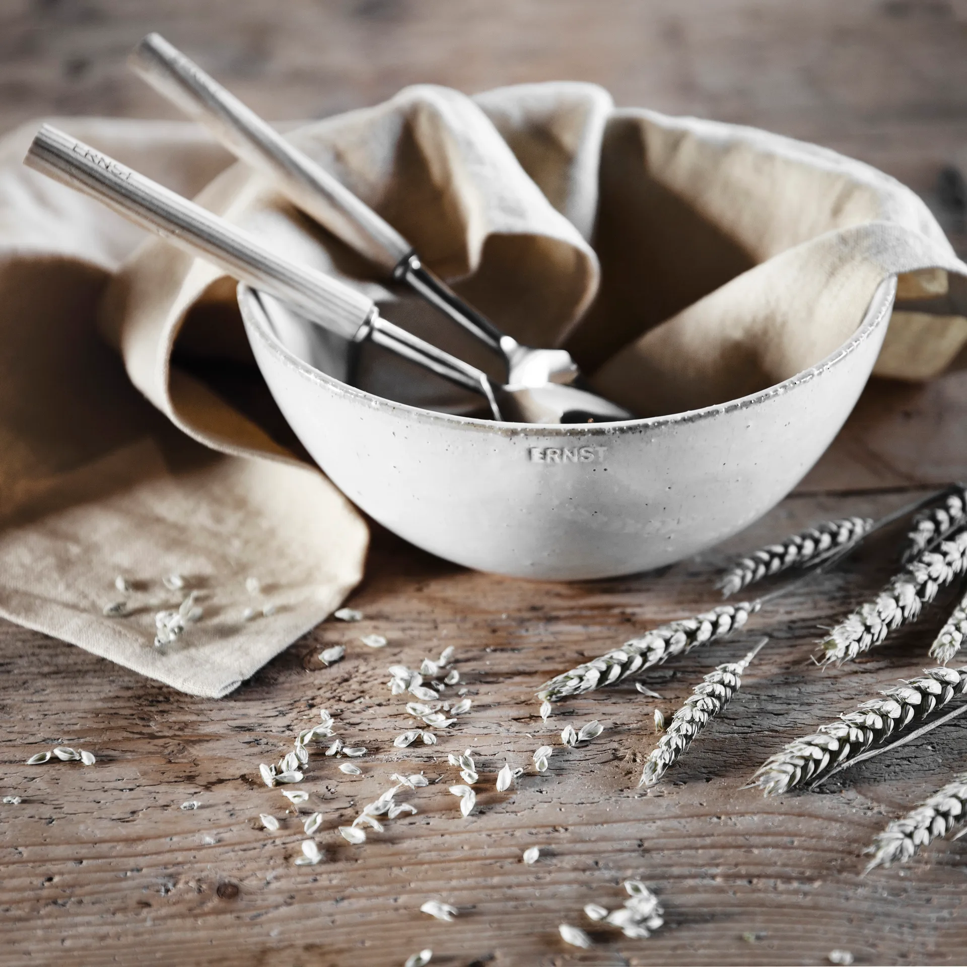 Tigela de cerâmica branca Ernst, Ø17 cm ERNST