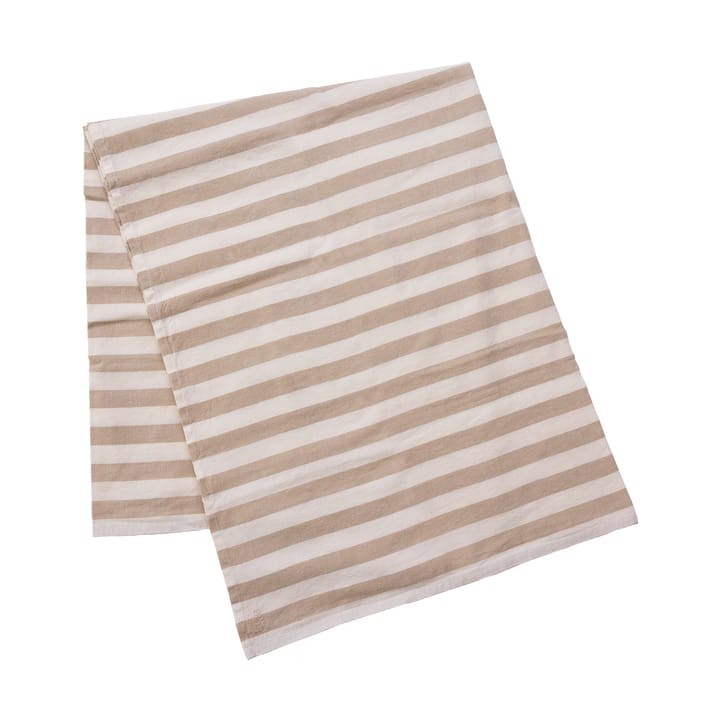 Toalha de mesa Ernst listrada 145x240 cm, Bege-branco ERNST
