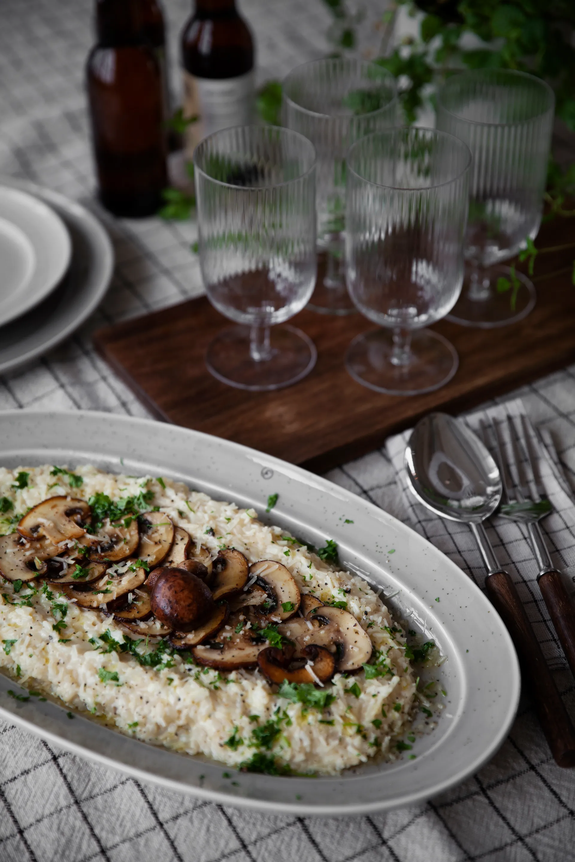 Travessa oval Ernst, 18x30 cm, Baunilha ERNST