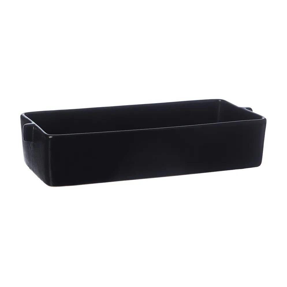 Travessa p/forno Ernst 13x29 cm, Preto ERNST