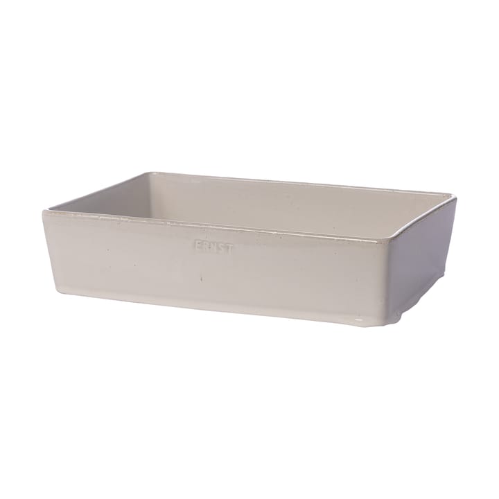 Travessa p/forno Ernst 18x27 cm - Branco natural - ERNST