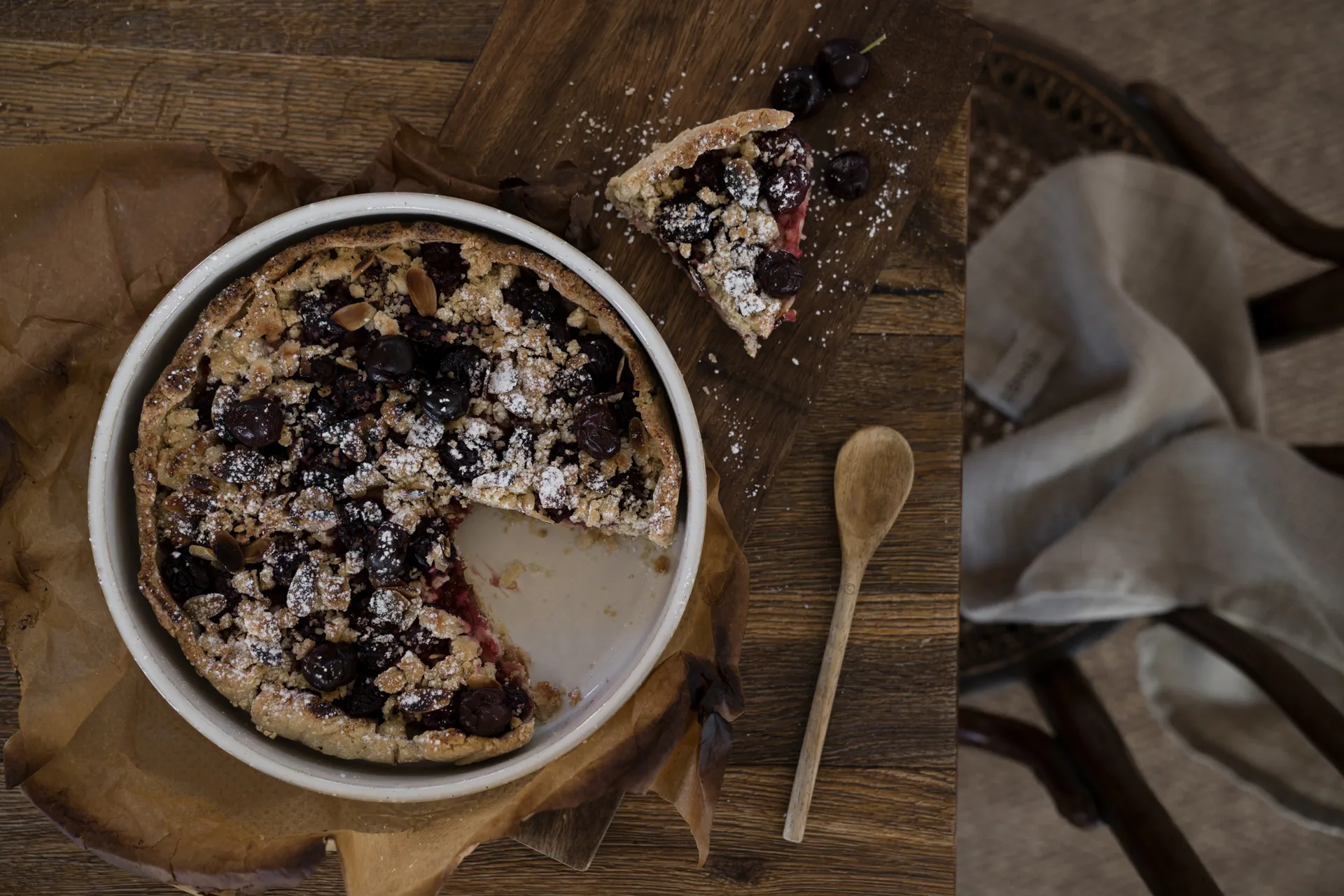 Travessa p/forno Ernst Ø27,5 cm, Branco natural ERNST