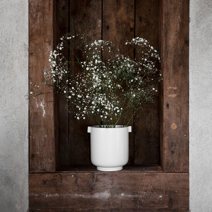 Vaso de flores com pega white sand Ernst, 22,5 cm ERNST