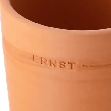Vaso de flores com prato terracota Ernst - Ø19 cm - ERNST