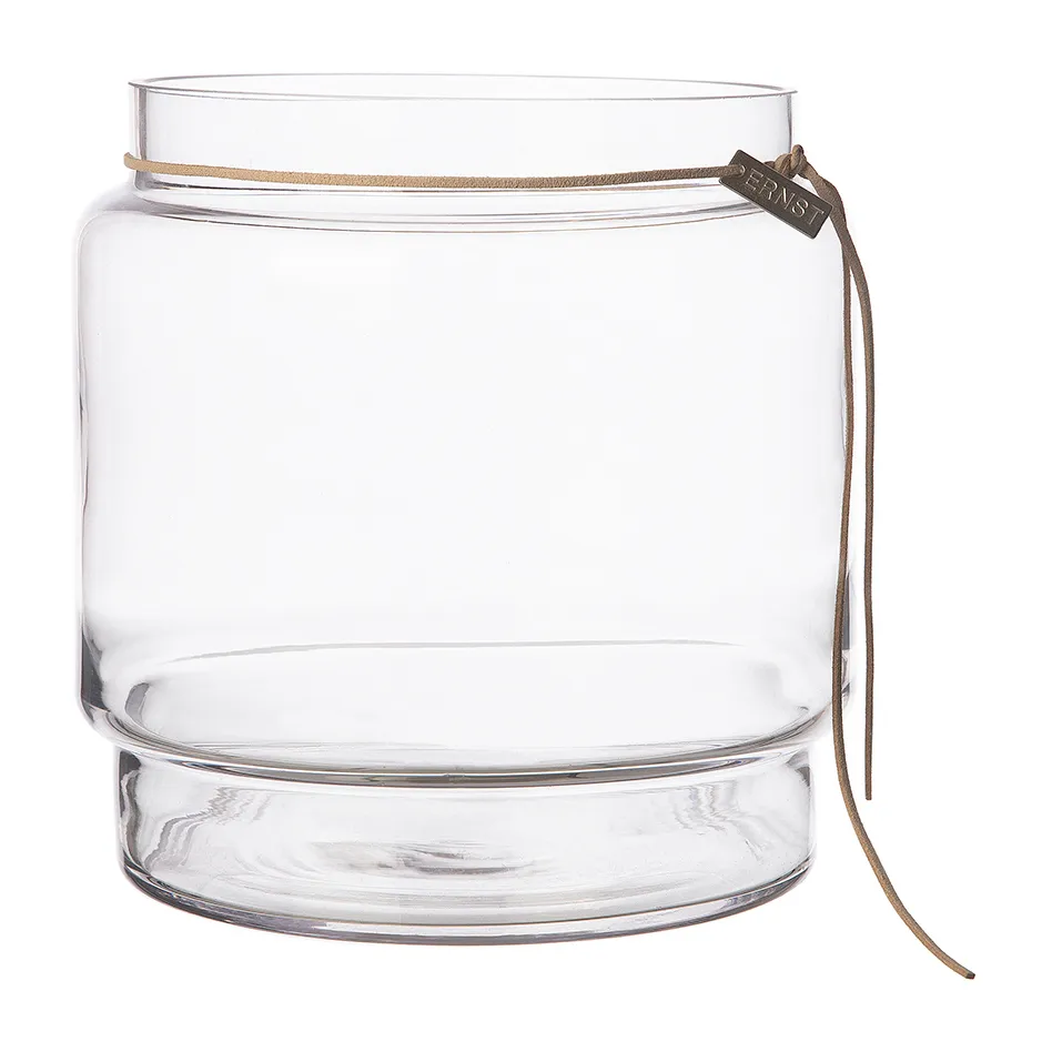 Vaso de vidro, cilindro Ernst H20 cm Ø19,8 cm, Clear ERNST