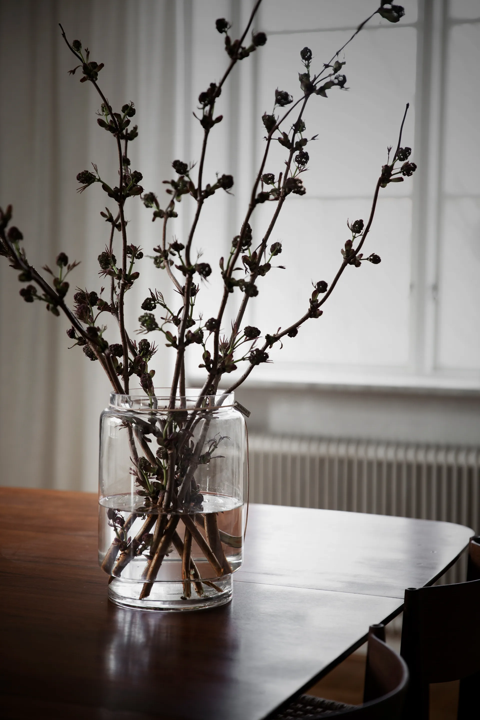 Vaso de vidro, cilindro Ernst H28 cm Ø19,8 cm, Clear ERNST