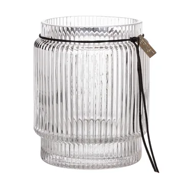 Vaso de vidro com padrão Ernst - Ø12,7 cm - ERNST