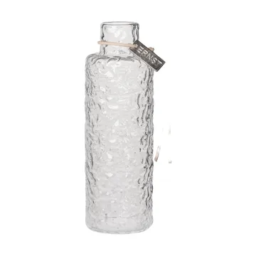 Vaso de vidro com relevo Ernst - Ø5x15 cm - ERNST