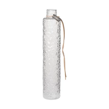 Vaso de vidro com relevo Ernst - Ø5x25 cm - ERNST