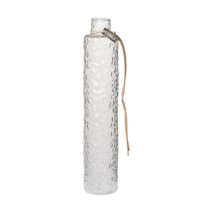 Vaso de vidro com relevo Ernst - Ø5x25 cm - ERNST