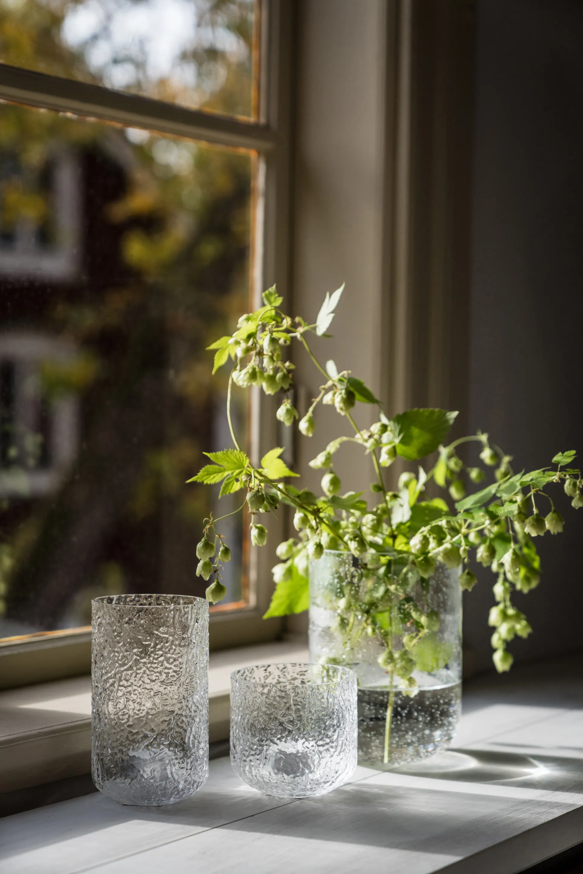 Vaso de vidro Ernst 18 cm, Claro ERNST