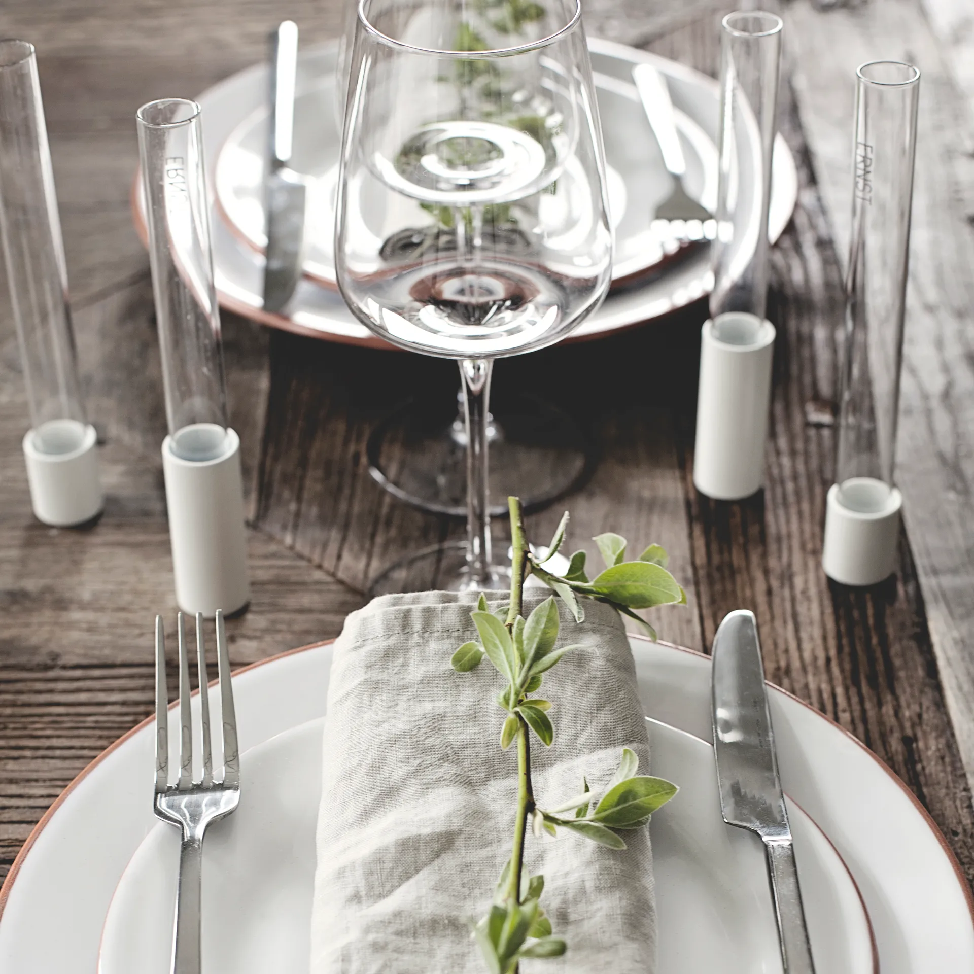 Vaso de vidro Ernst para porta-vela 18 cm, Claro ERNST