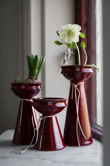Vaso para bolbos Ernst 16 cm - Vermelho - ERNST