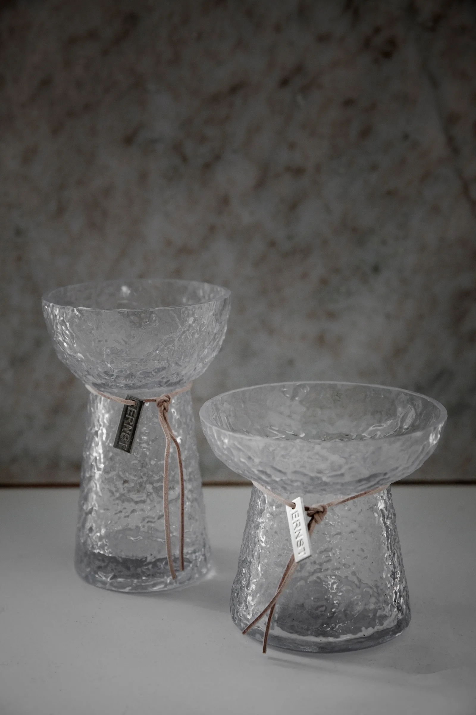 Vaso para bolbos Ernst estampado, 15 cm ERNST