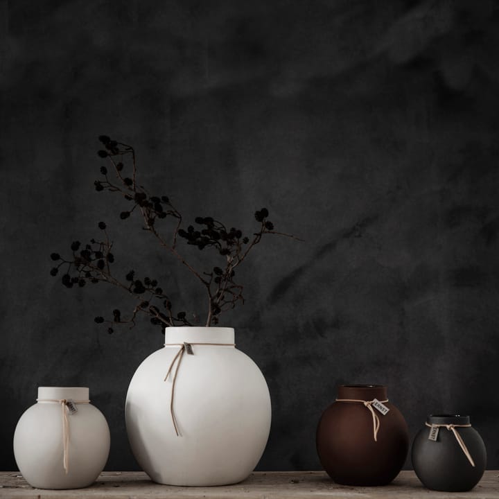 Vaso stoneware branco Ernst, 10 cm ERNST