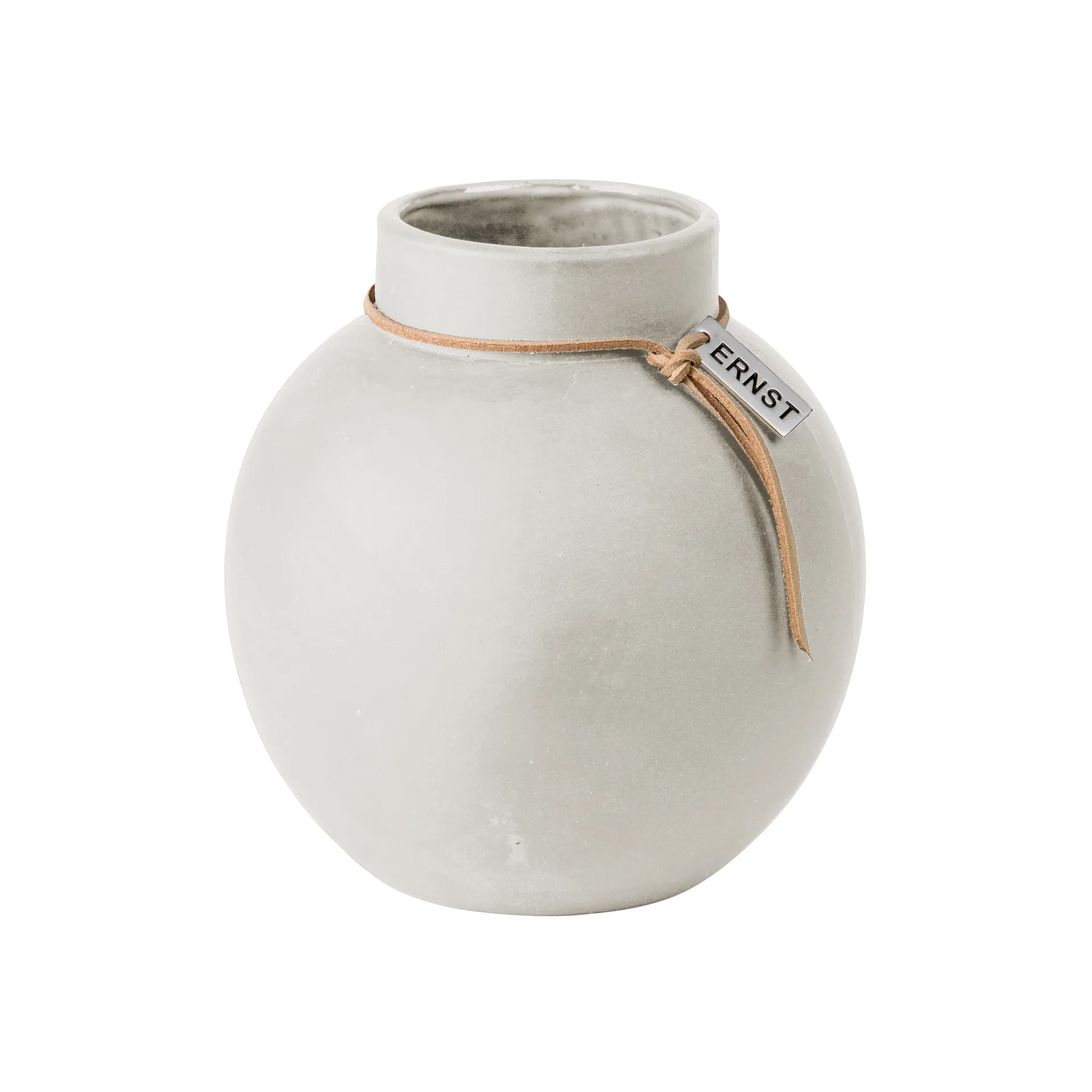 Vaso stoneware branco Ernst, 14 cm ERNST