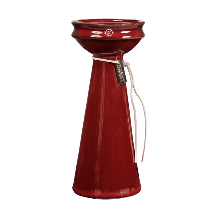 Vasom para bolbos Ernst 20 cm - Vermelho - ERNST