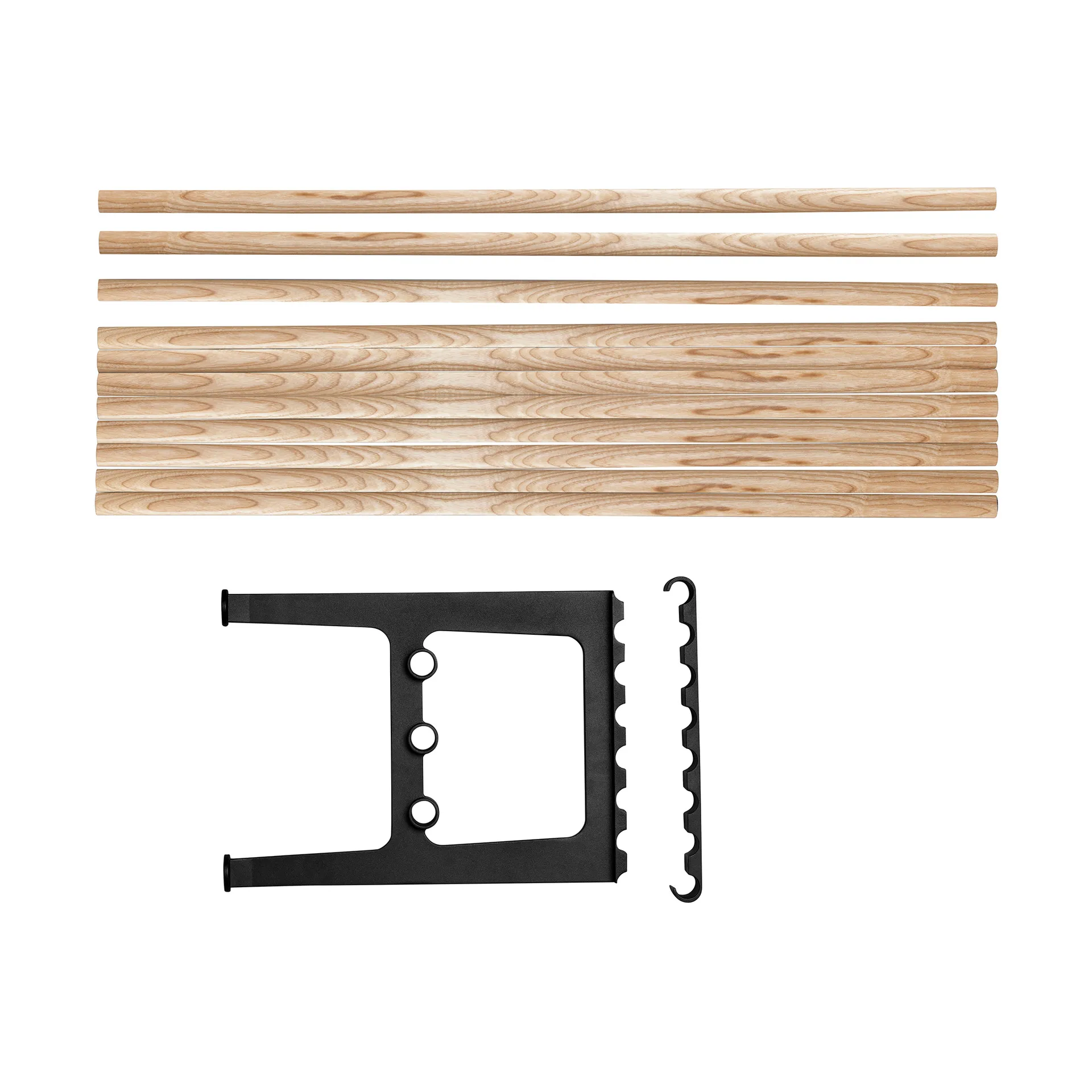 Banco extensão Nostalgi 100 cm, Freixo-preto Essem Design