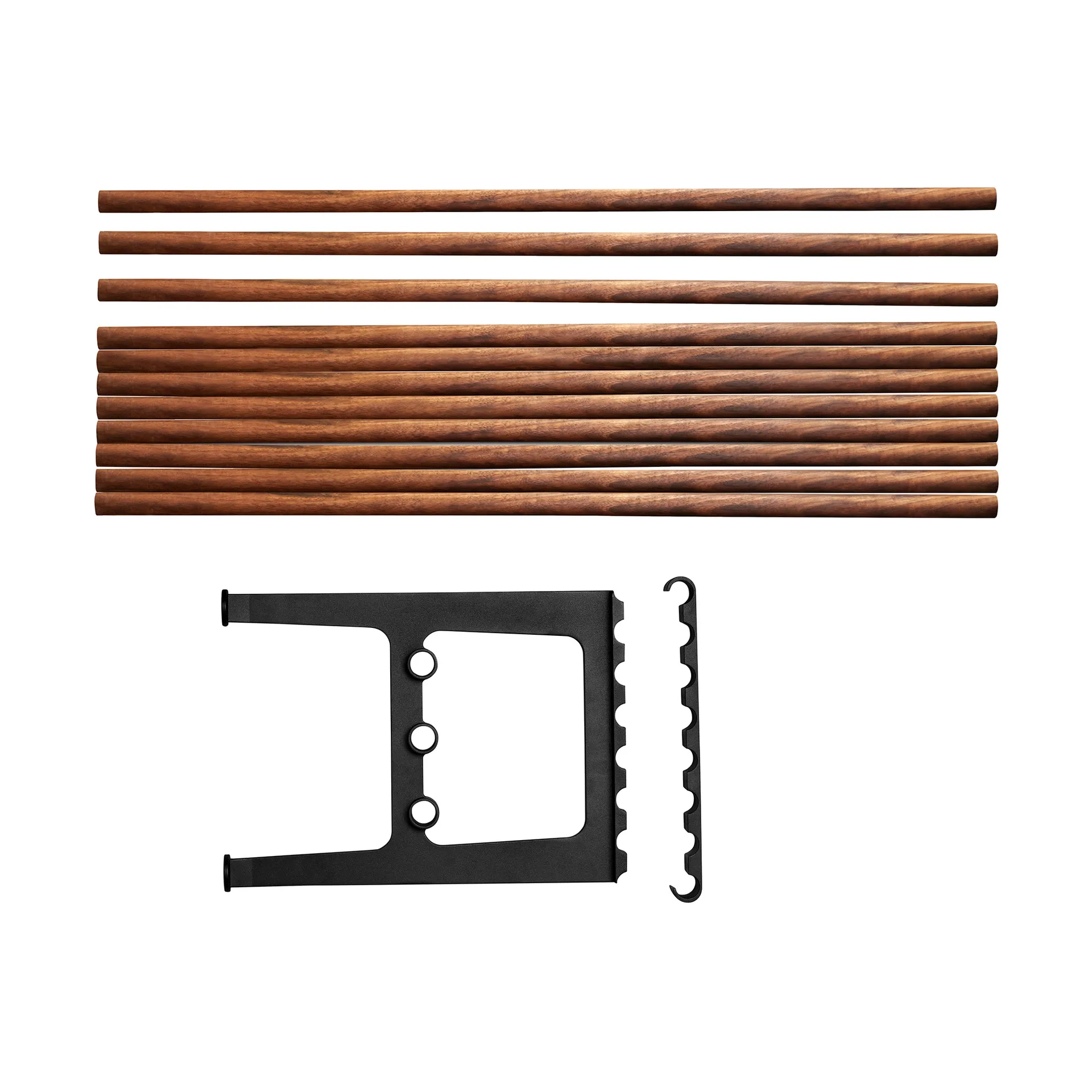 Banco extensão Nostalgi 100 cm, Noz-preto Essem Design