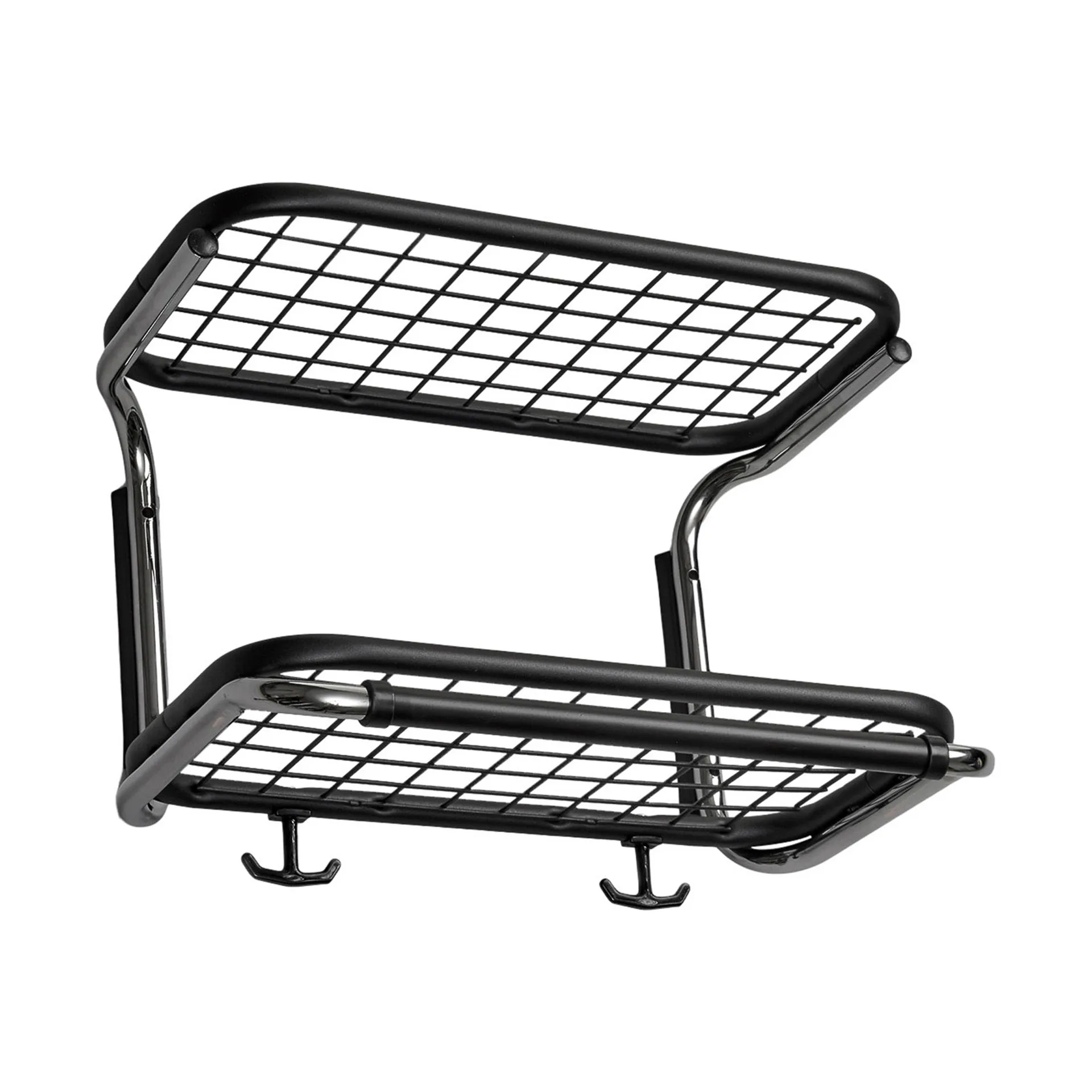 Cabide de chapéu Classic 650, preto/cromado, 2 níveis, 40 cm  Essem Design