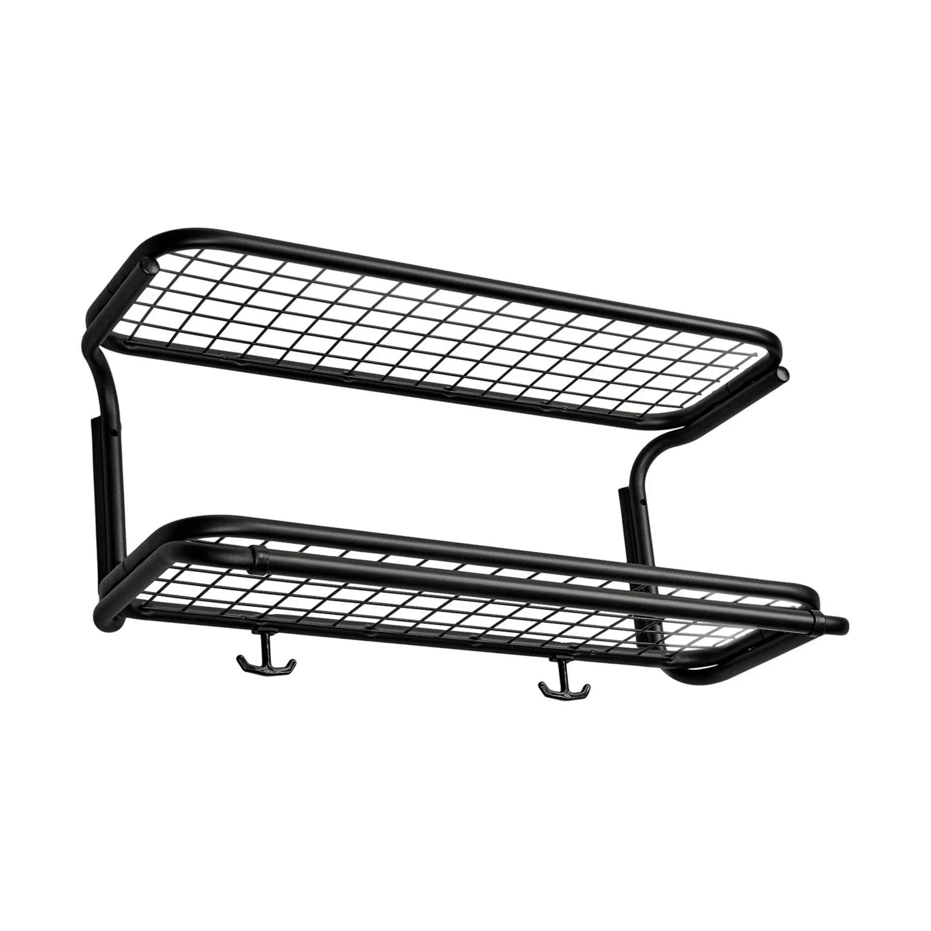 Cabide de chapéu Classic 650, preto/cromado, 2 níveis, 60 cm Essem Design