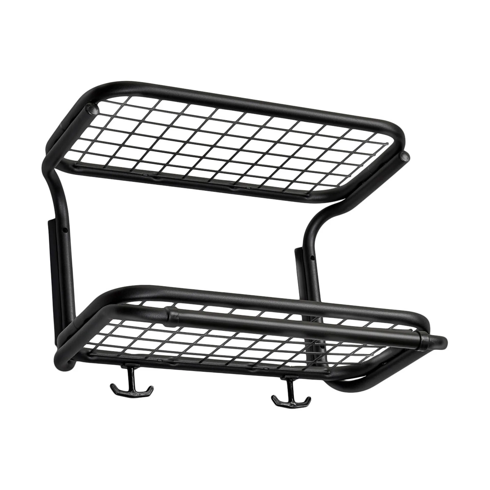 Cabide de chapéu Classic 650, preto/preto, 2 níveis, 40 cm Essem Design