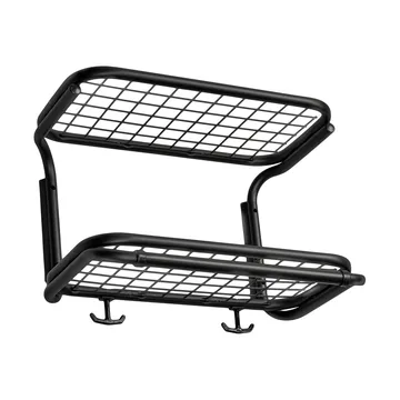 Cabide de chapéu Classic 650 - preto/preto, 2 níveis, 40 cm - Essem Design