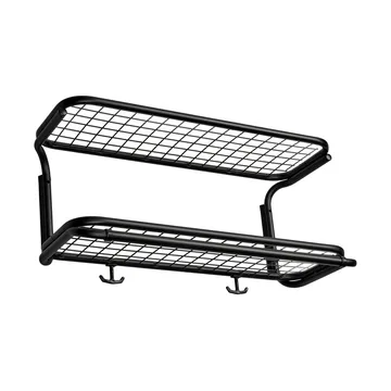 Cabide de chapéu Classic 650 - preto/preto, 2 níveis, 50 cm - Essem Design