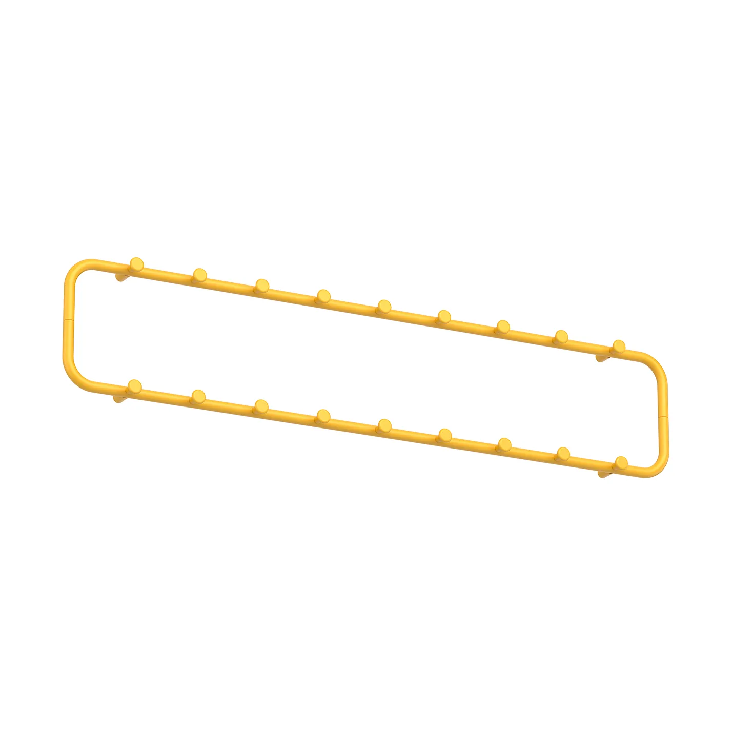Classic cabide de parede 100 cm, Amarelo sol Essem Design