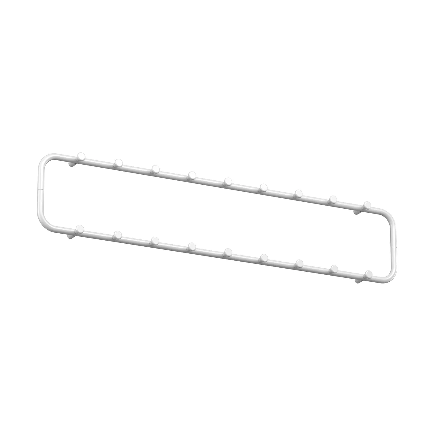 Classic cabide de parede 100 cm, Branco Essem Design