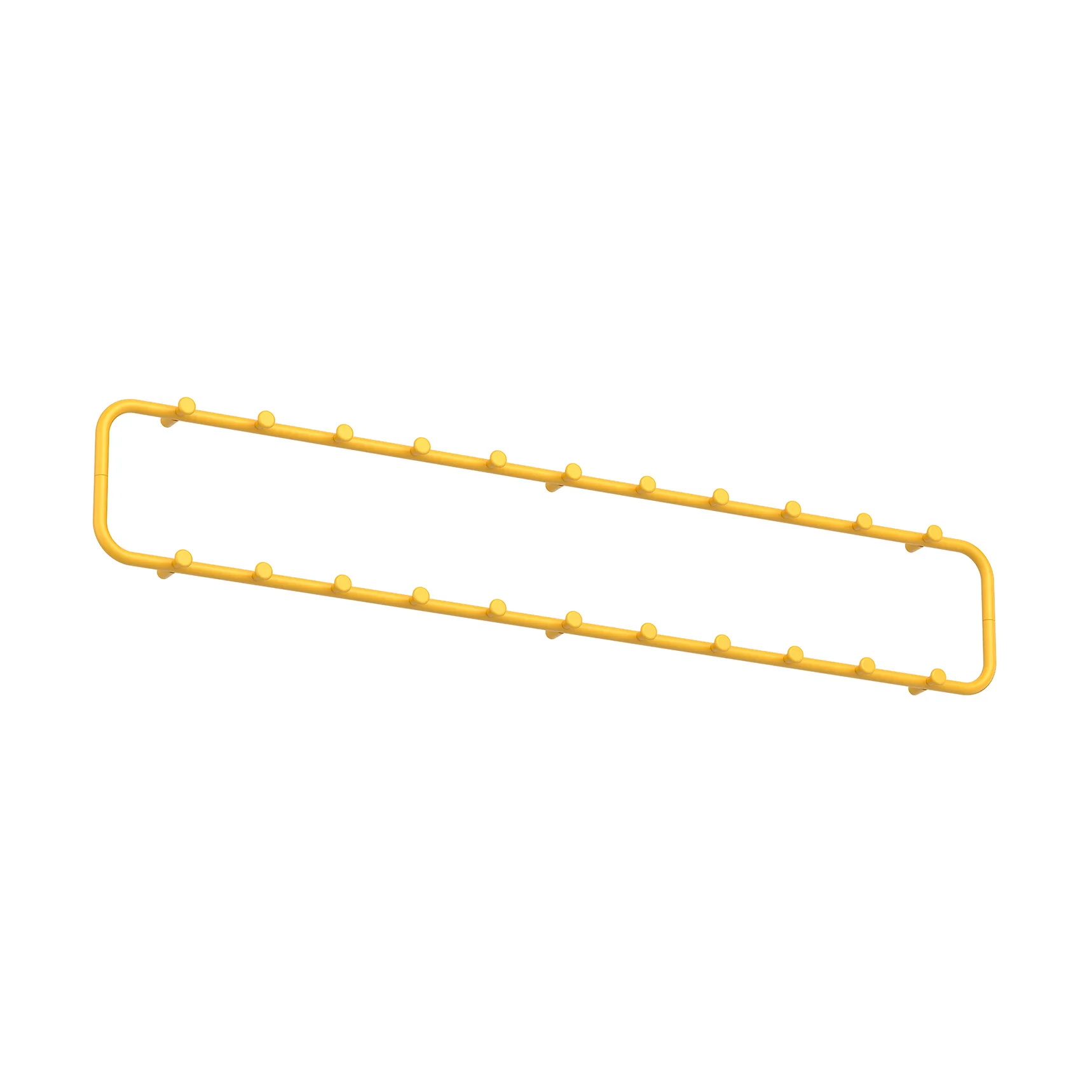 Classic cabide de parede 120 cm, Amarelo sol Essem Design