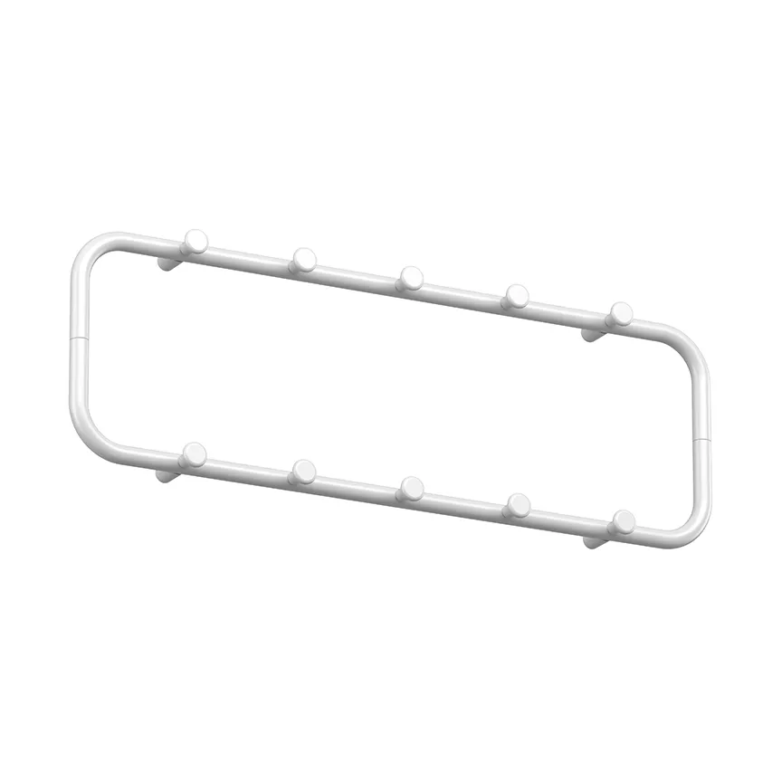 Classic cabide de parede 60 cm, Branco Essem Design