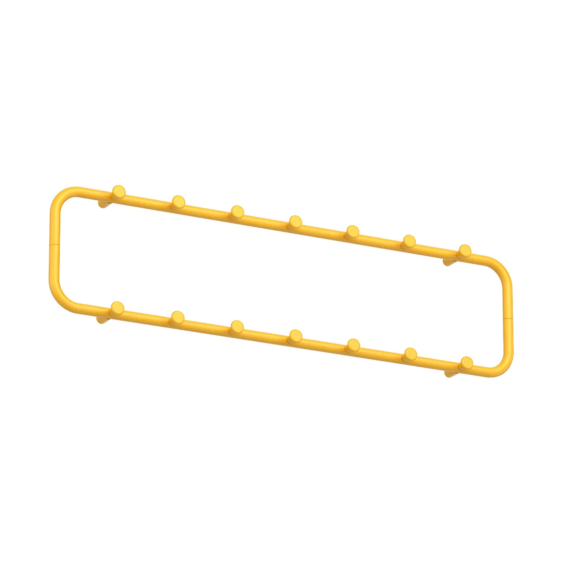 Classic cabide de parede 80 cm, Amarelo sol Essem Design
