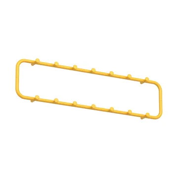 Classic cabide de parede 80 cm - Amarelo sol - Essem Design