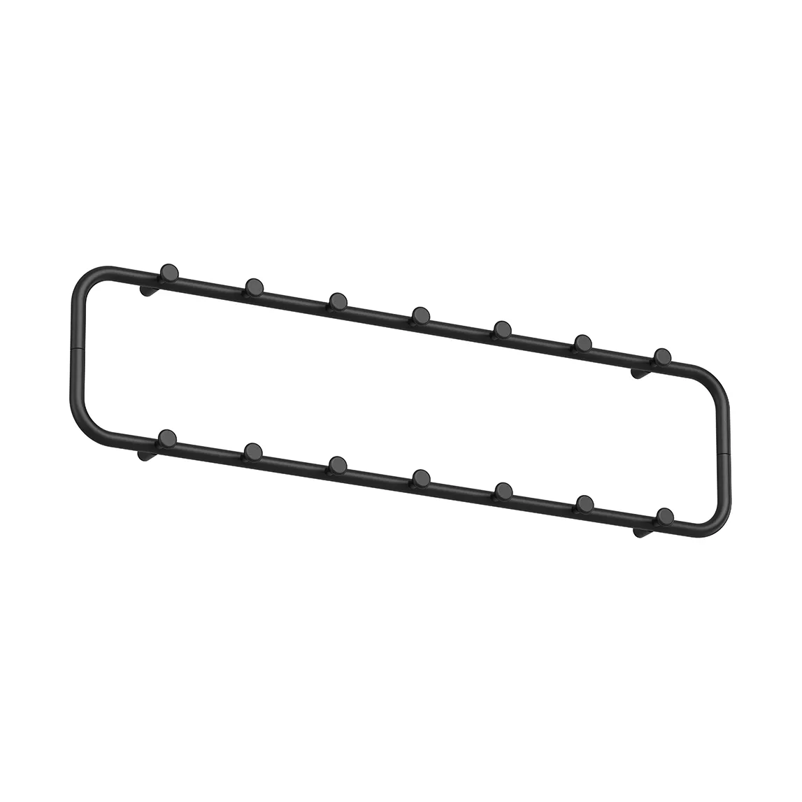 Classic cabide de parede 80 cm, Preto Essem Design