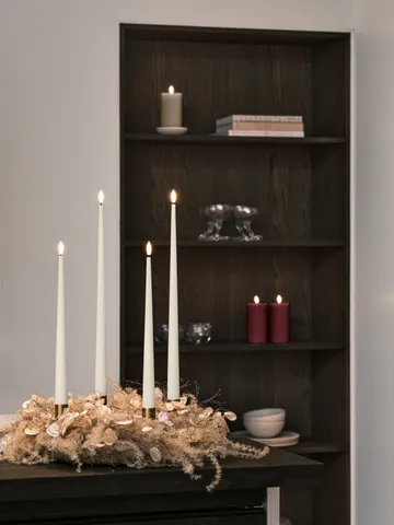 ester & erik vela cônica LED 2-pack - 06 Ivory, 30 cm - ester & erik