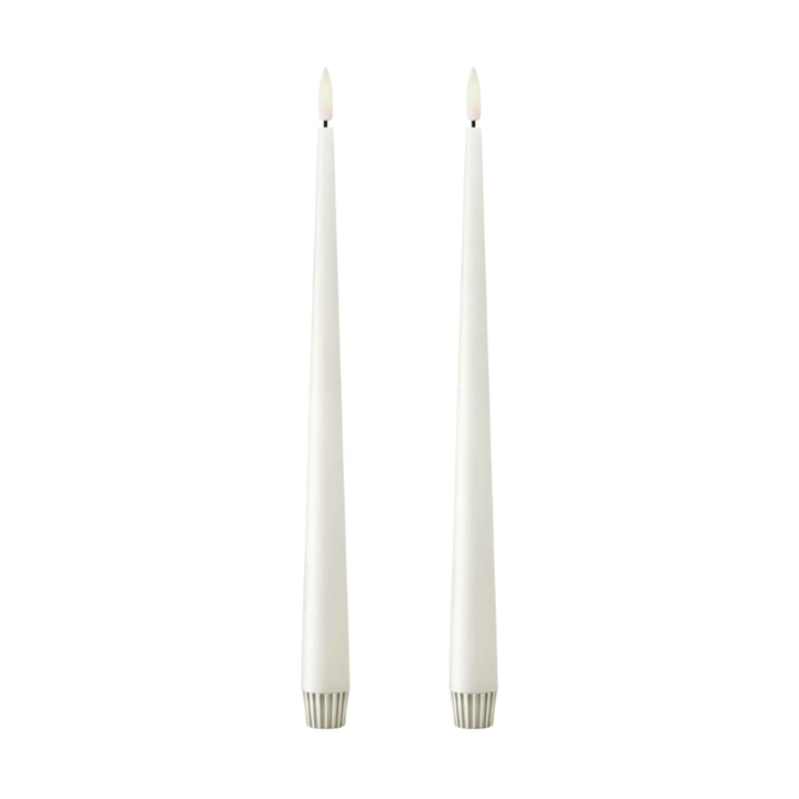ester & erik vela cônica LED 2-pack - 10 Silky , 30 cm - Ester & erik