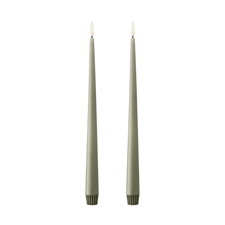 ester & erik vela cônica LED 2-pack - 69 Artichoke , 30 cm - Ester & erik