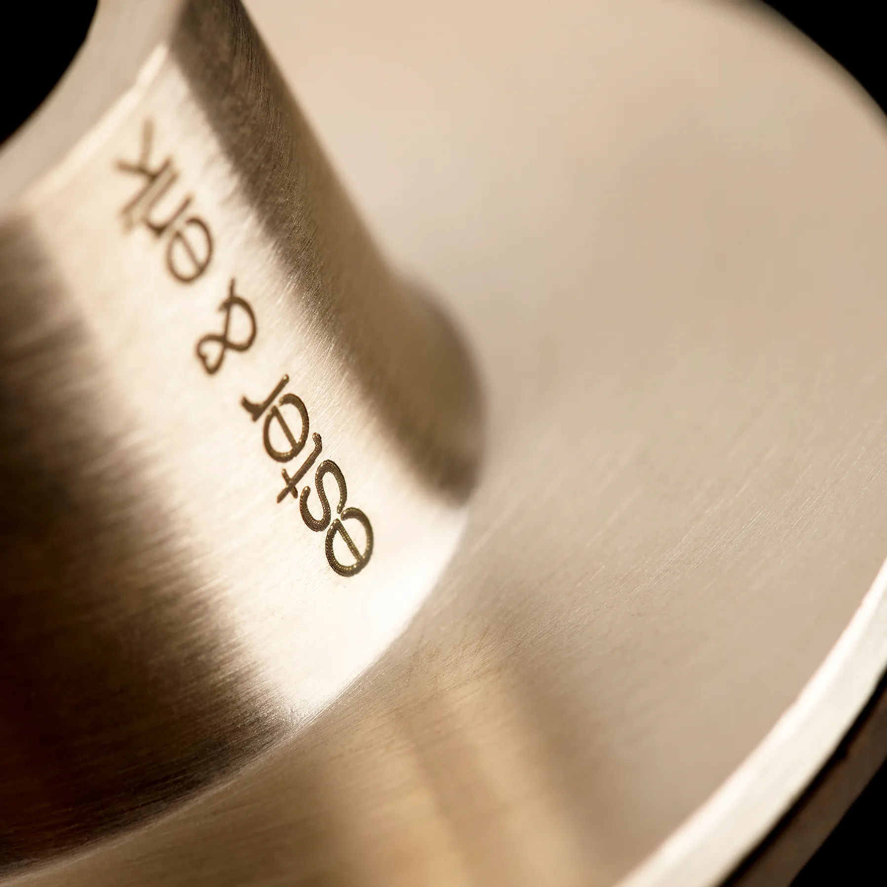 Suporte de velas ester & erik mate 2 un., Dourado ester & erik