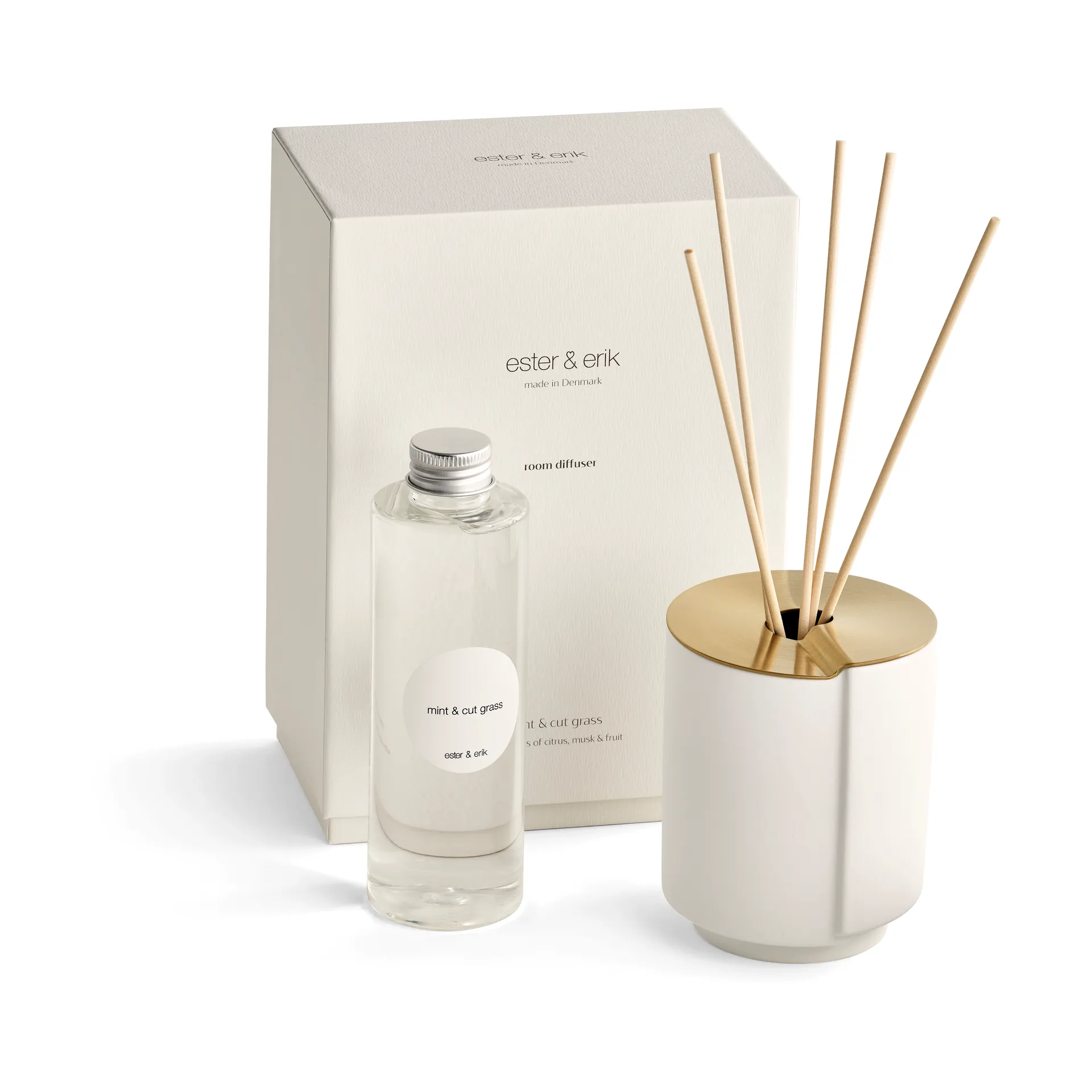 Varetas perfumadas ester & erik , Mint & cut grass ester & erik