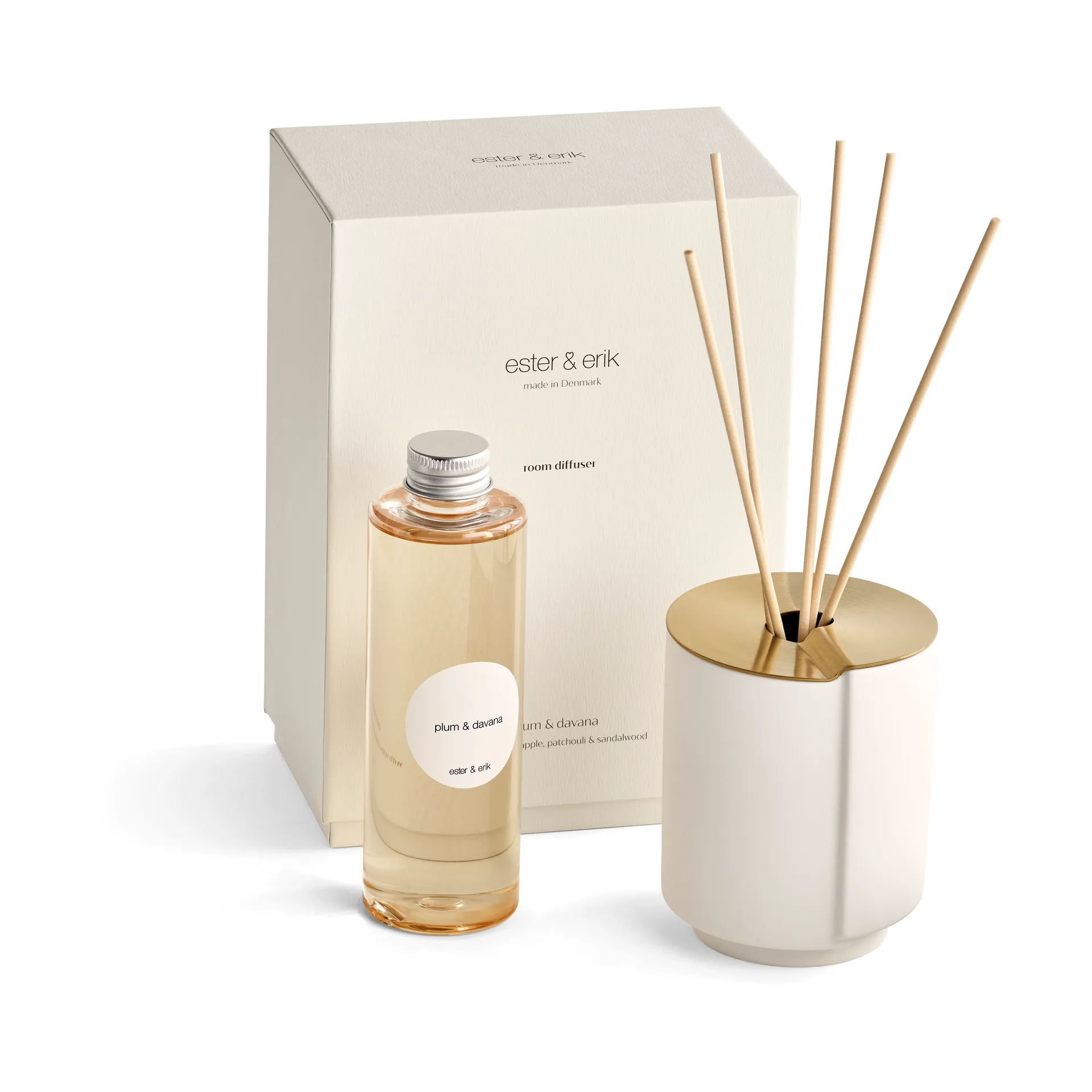 Varetas perfumadas ester & erik , Plum & davana ester & erik