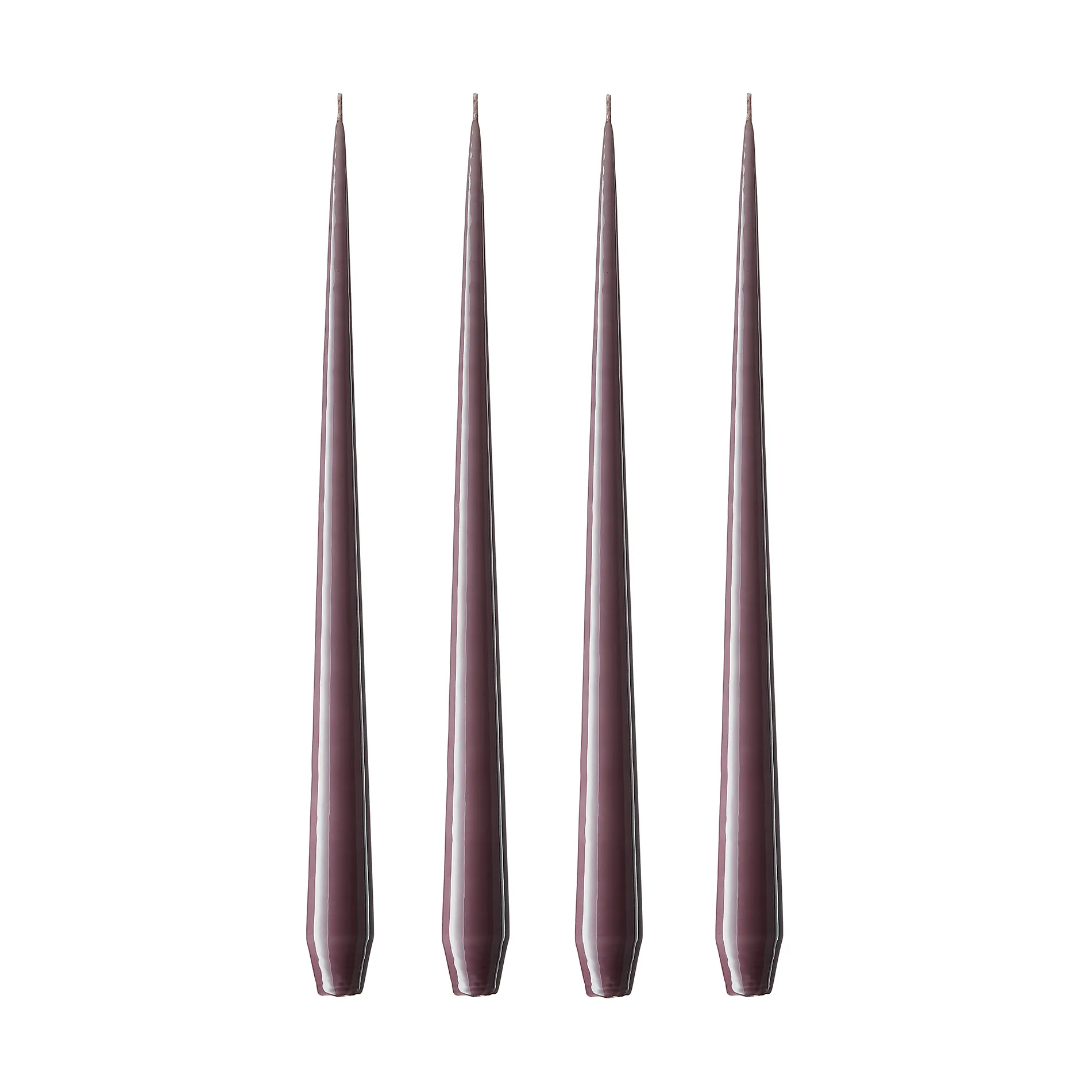 Vela ester & erik 4 un. brilhante, muted mauve, 42 cm ester & erik